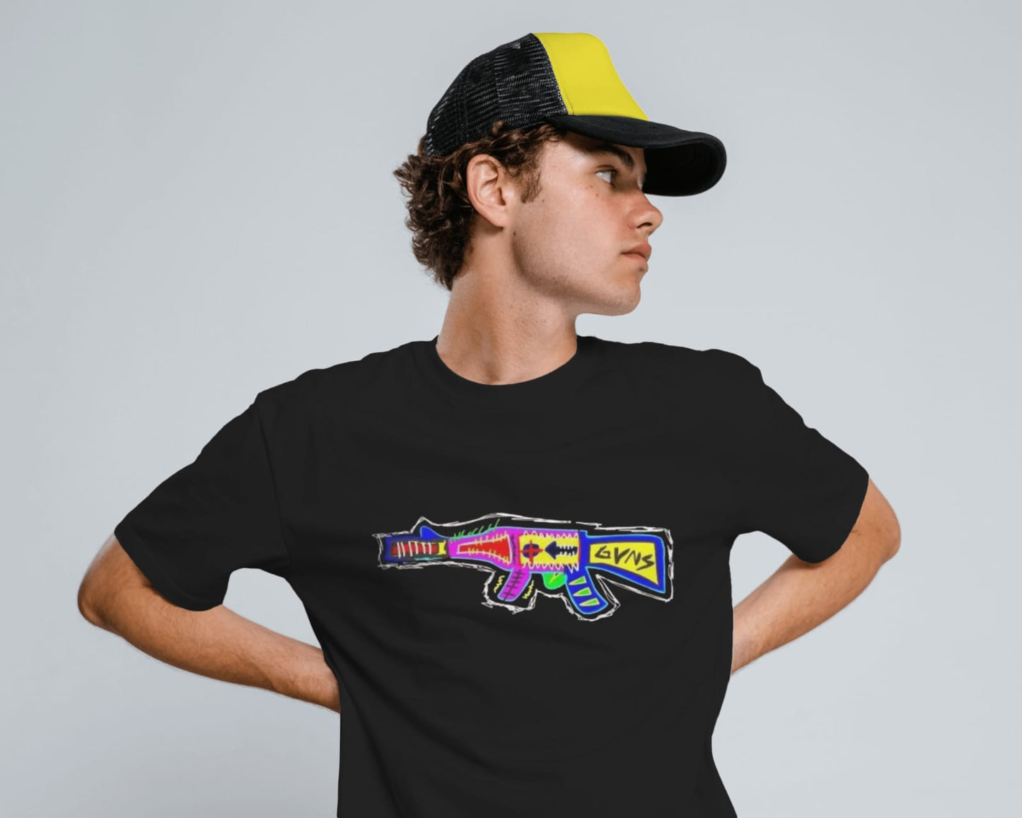 Colorful Gun Tee