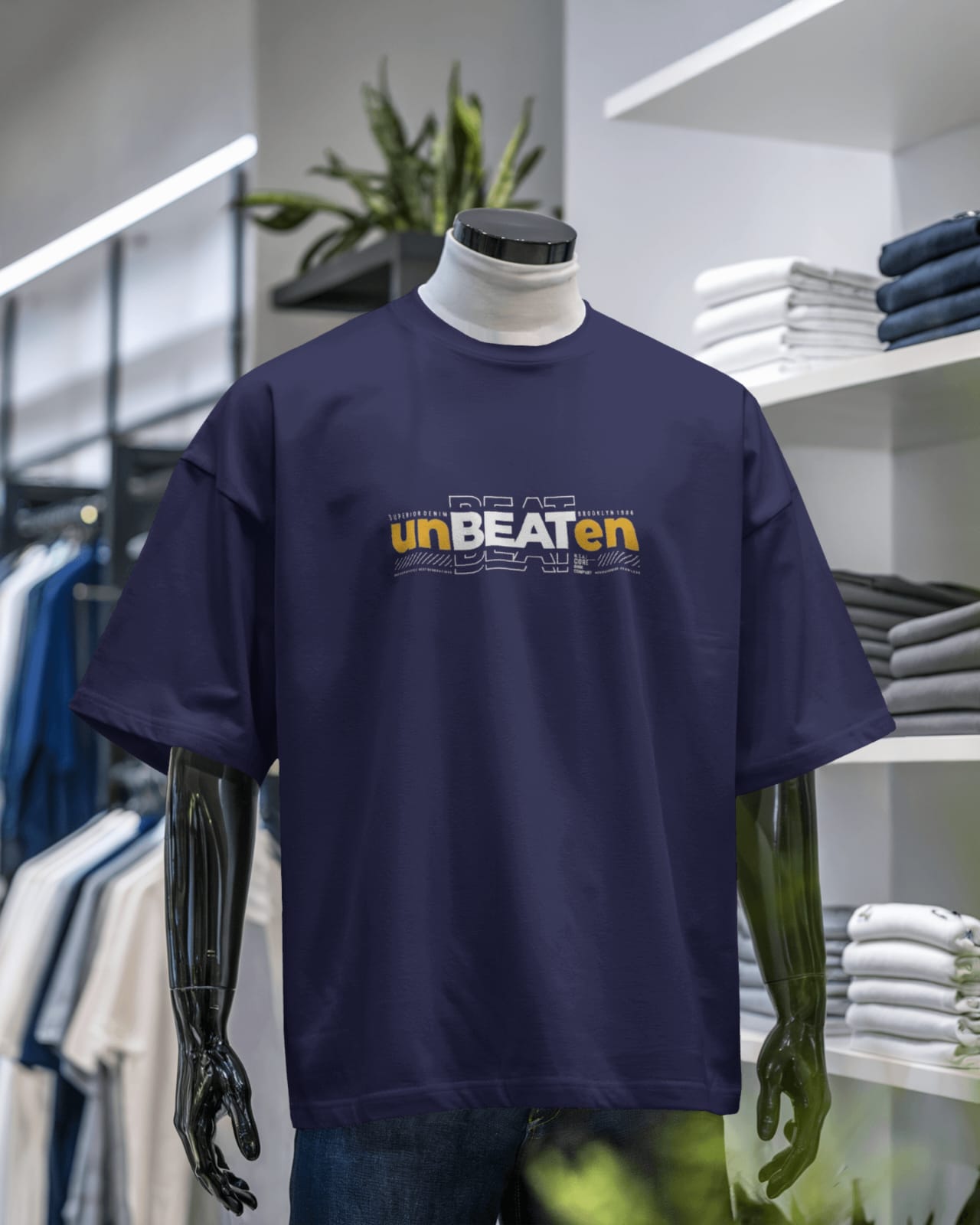 Un Beaten Men's T Shirt