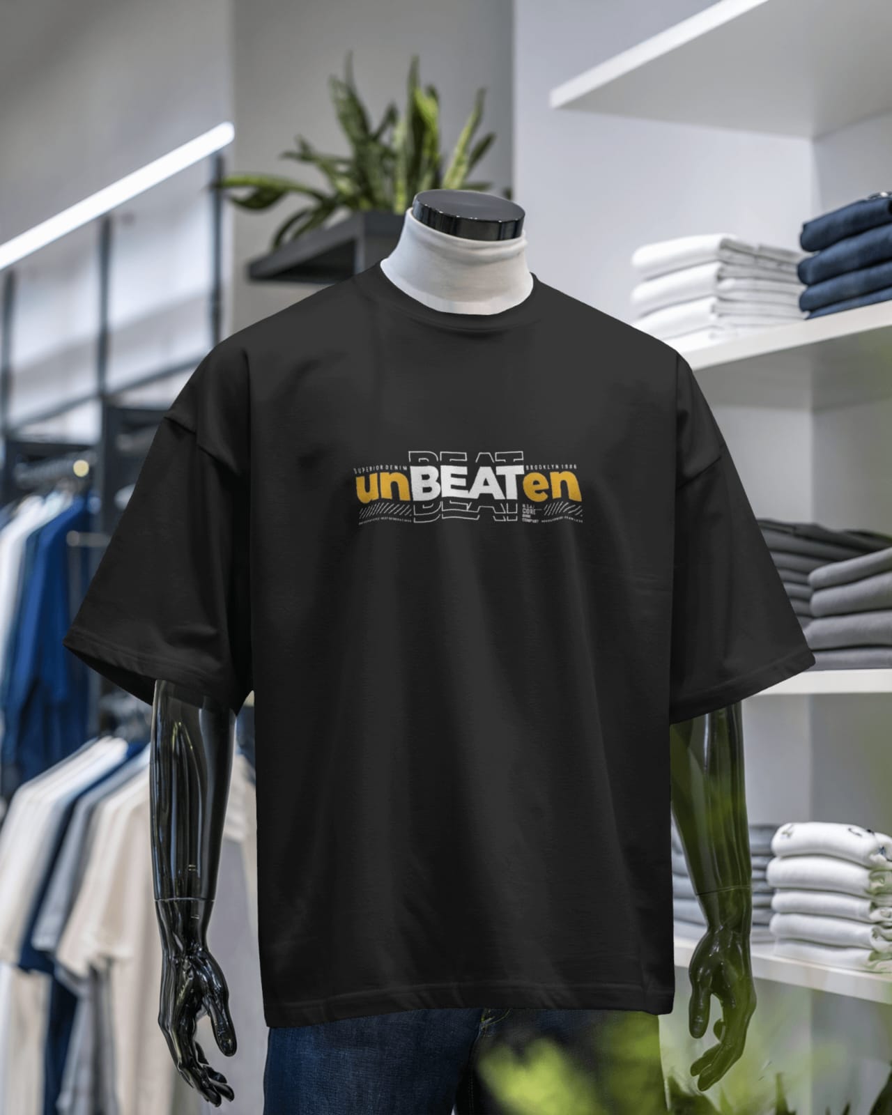 Un Beaten Men's T Shirt