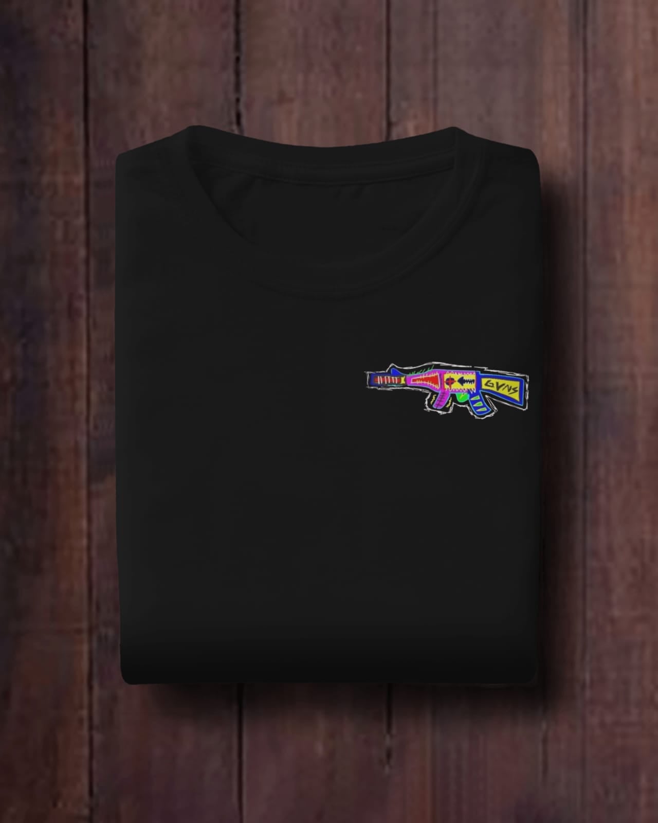 Colorful Gun Tee