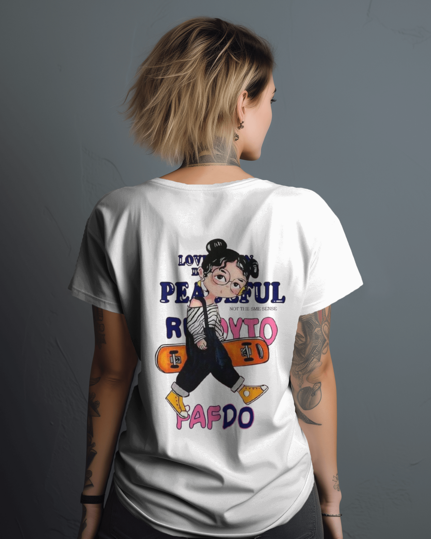 Off the Wall Girls Tee