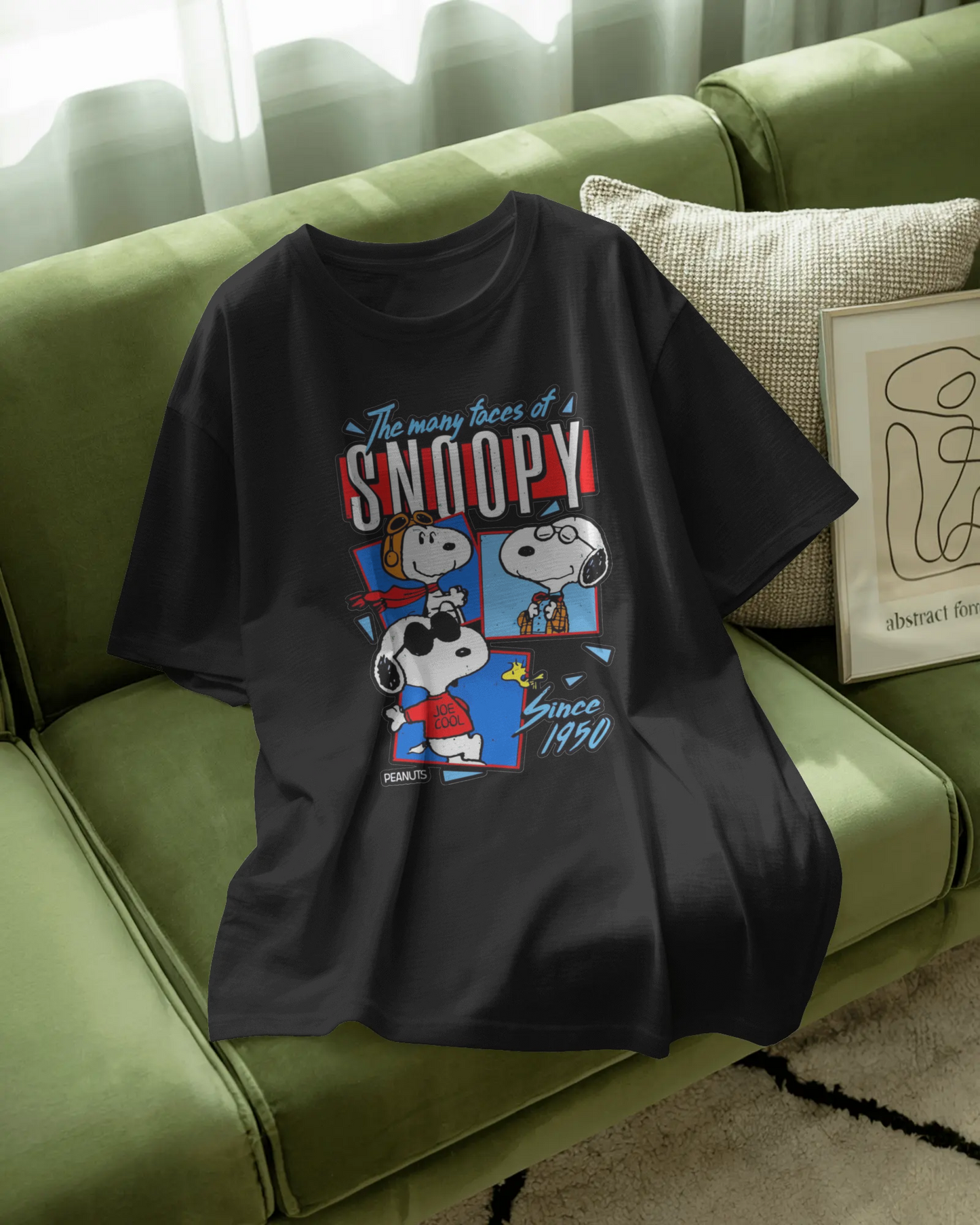 Snoopy Faces Men T-Shirt