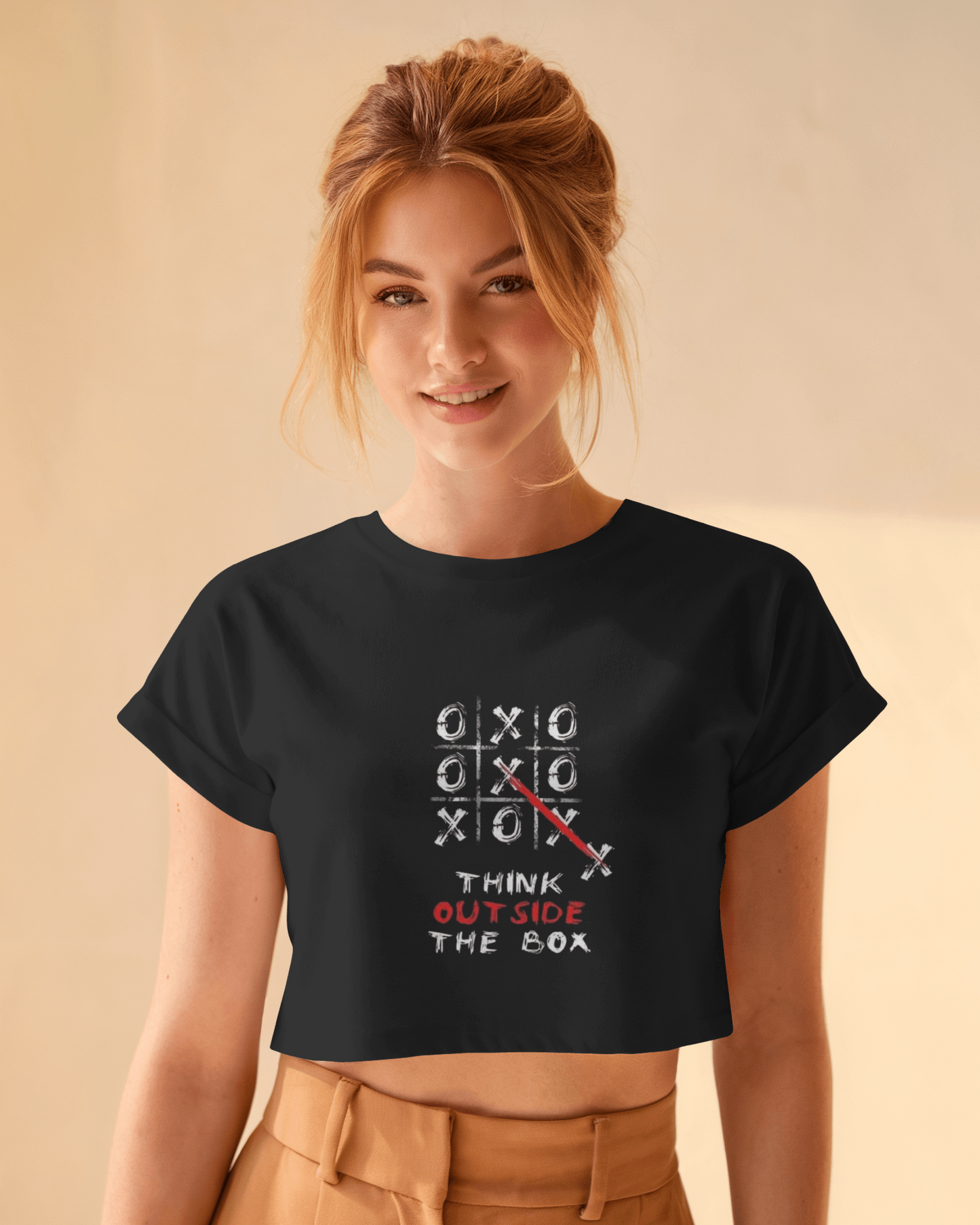 Outside the Box Tee & Crop Top