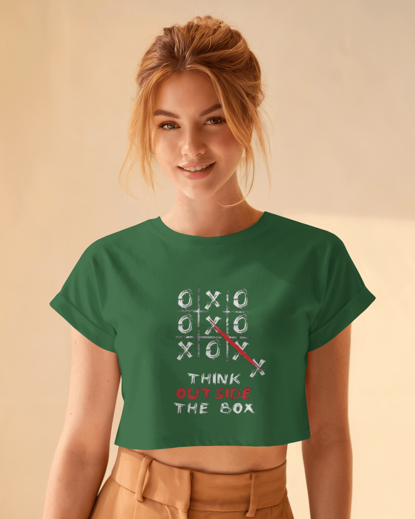 Outside the Box Tee & Crop Top