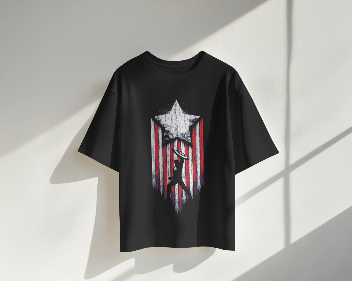 Captain America Men T-Shirt