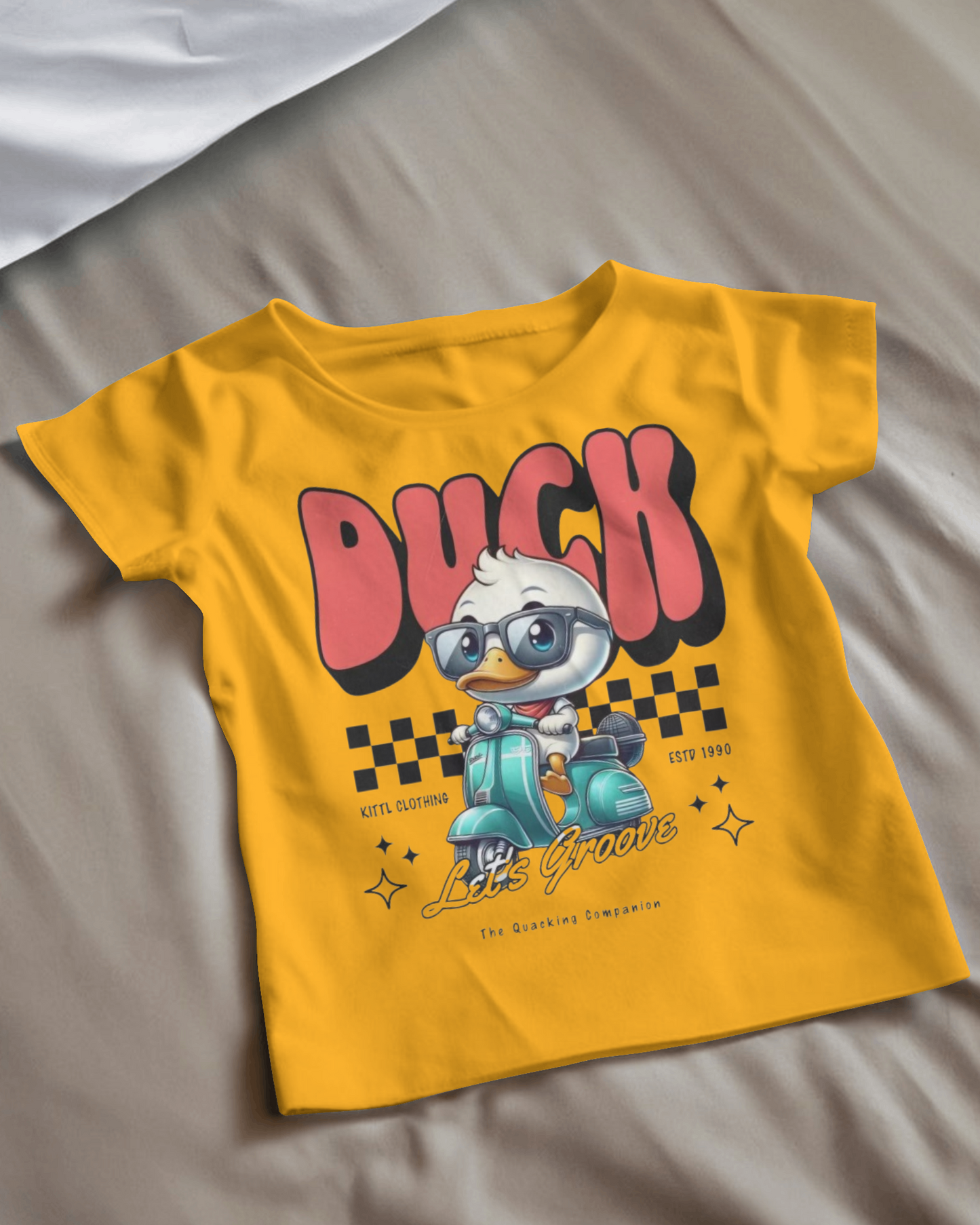 Scooter Duck Kids T- Shirt