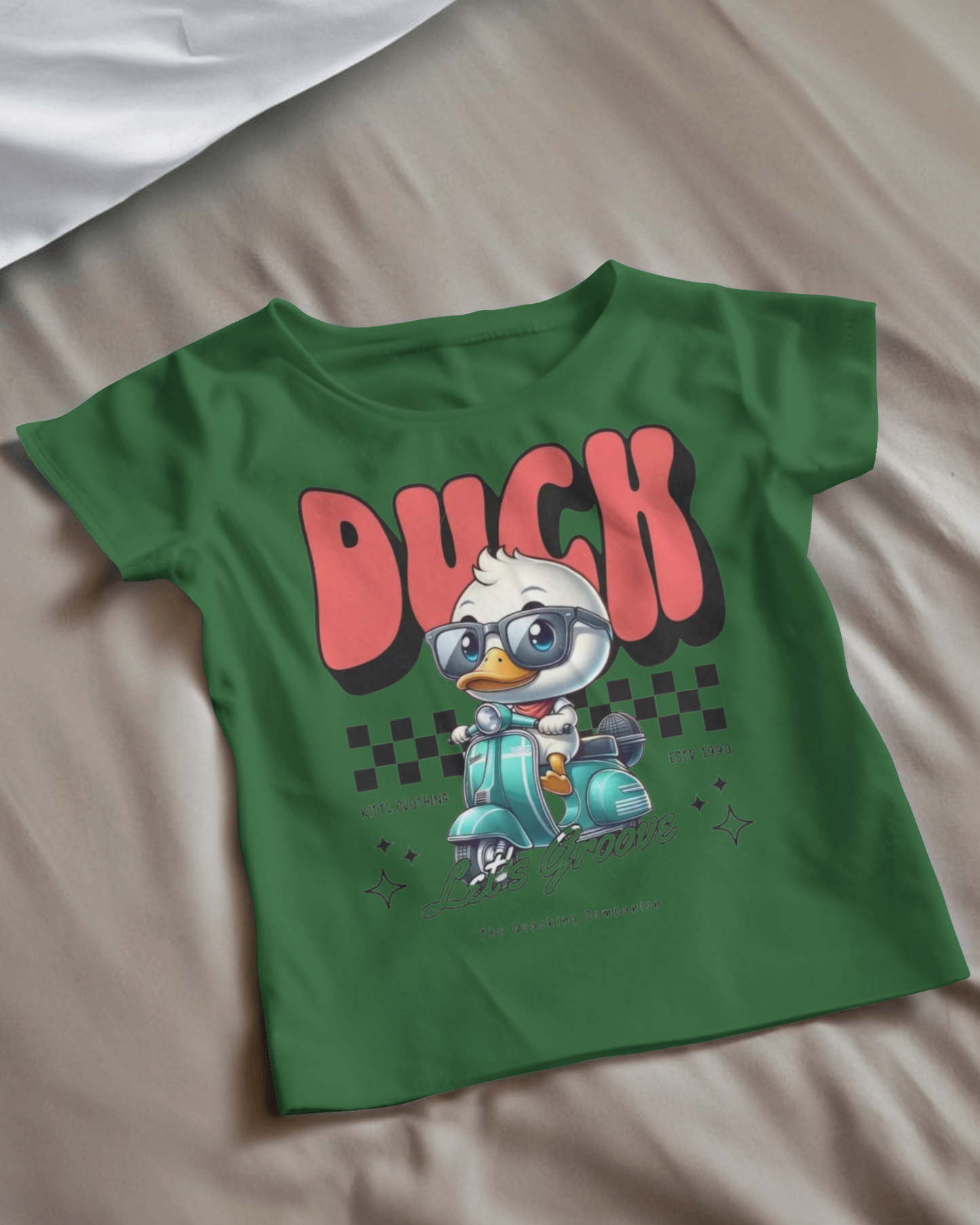 Scooter Duck Kids T- Shirt