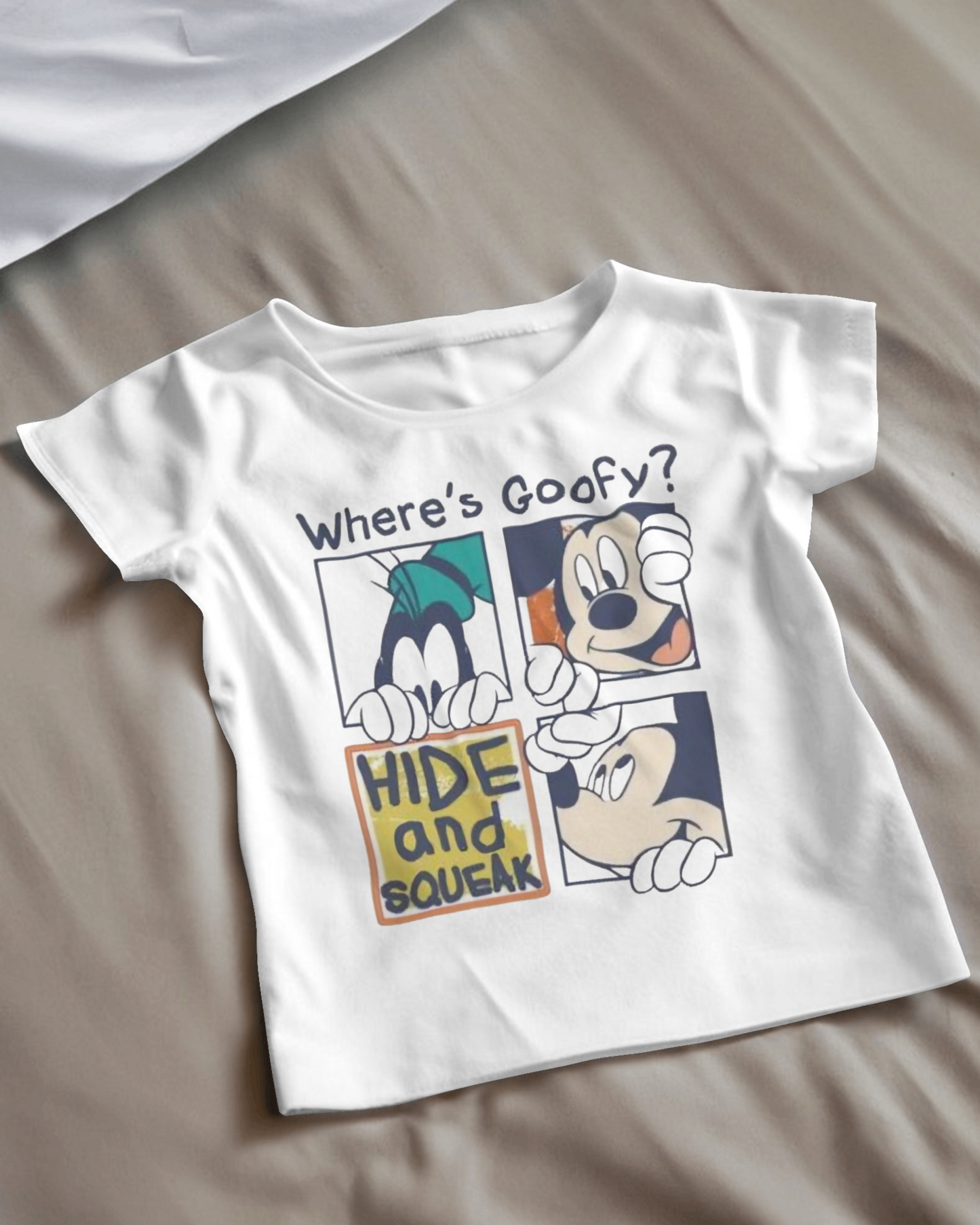 Where's Goofy Kids T-shirt