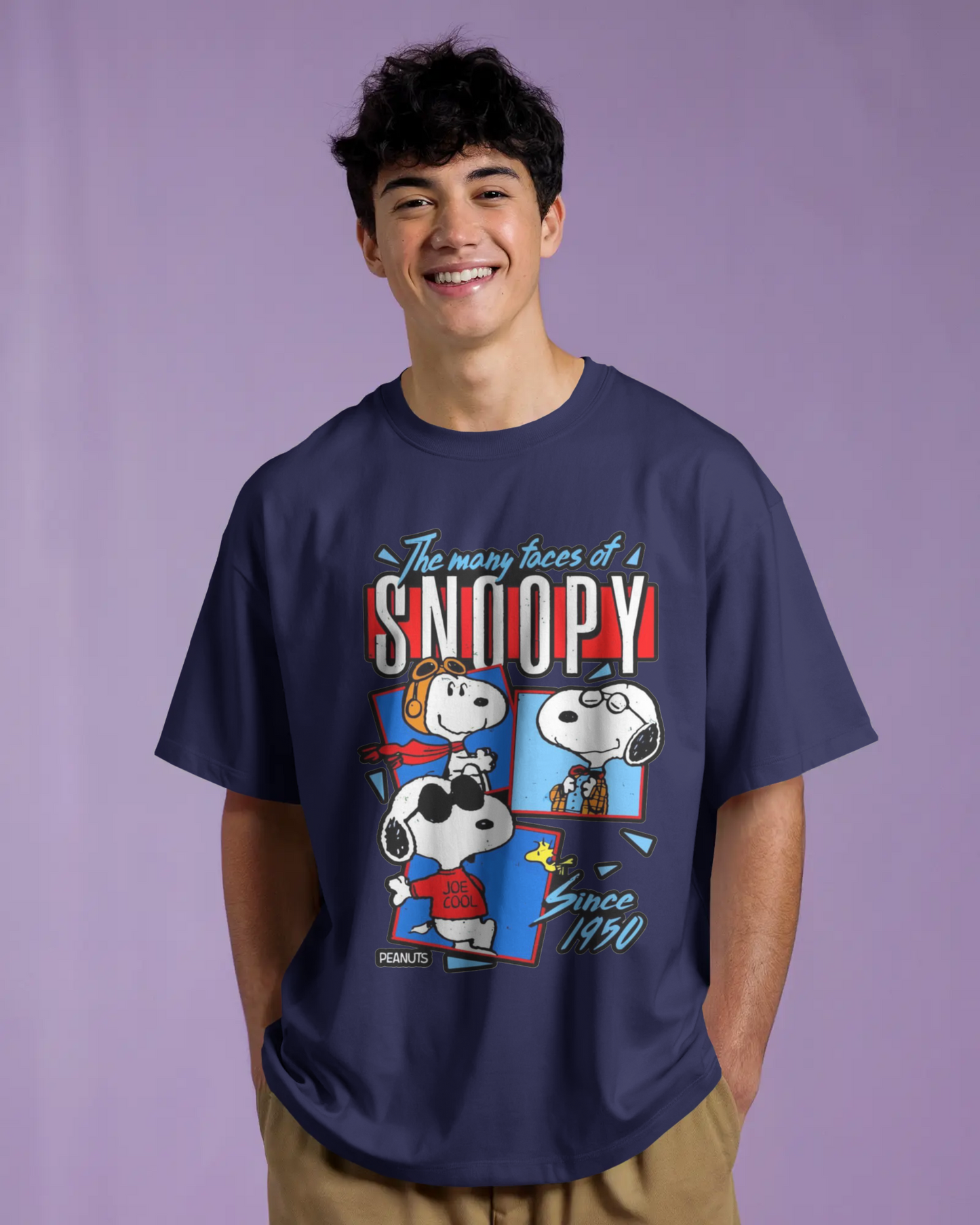 Snoopy Faces Men T-Shirt