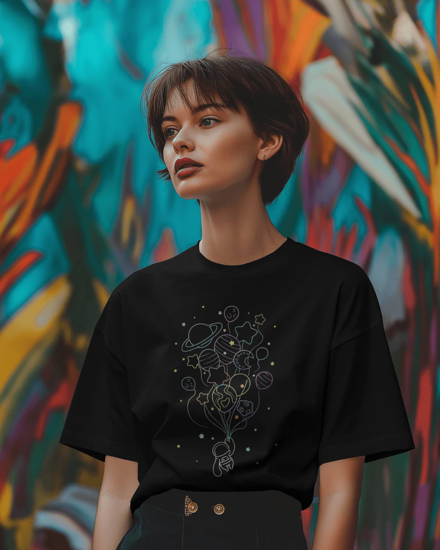 Black Astronaut Tees