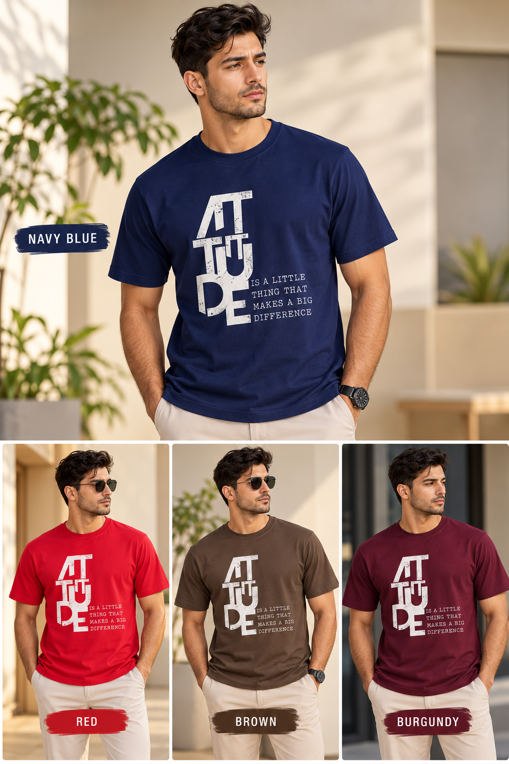 Wear Your Attitude Oversized T-Shirt | Premium 240 GSM Streetwear – Style Stamp