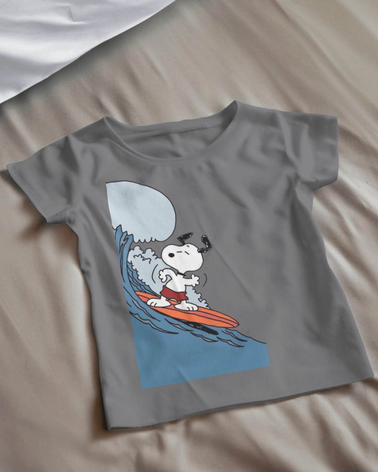 Snoopy Surfing Kids Tee
