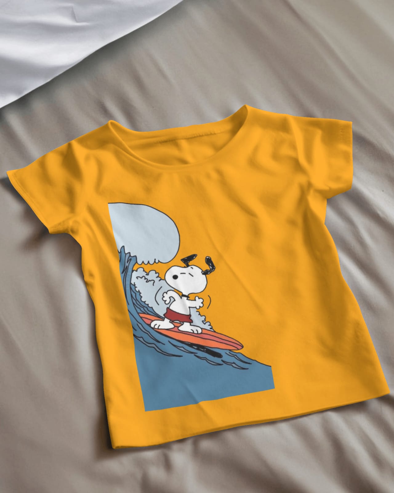 Snoopy Surfing Kids Tee