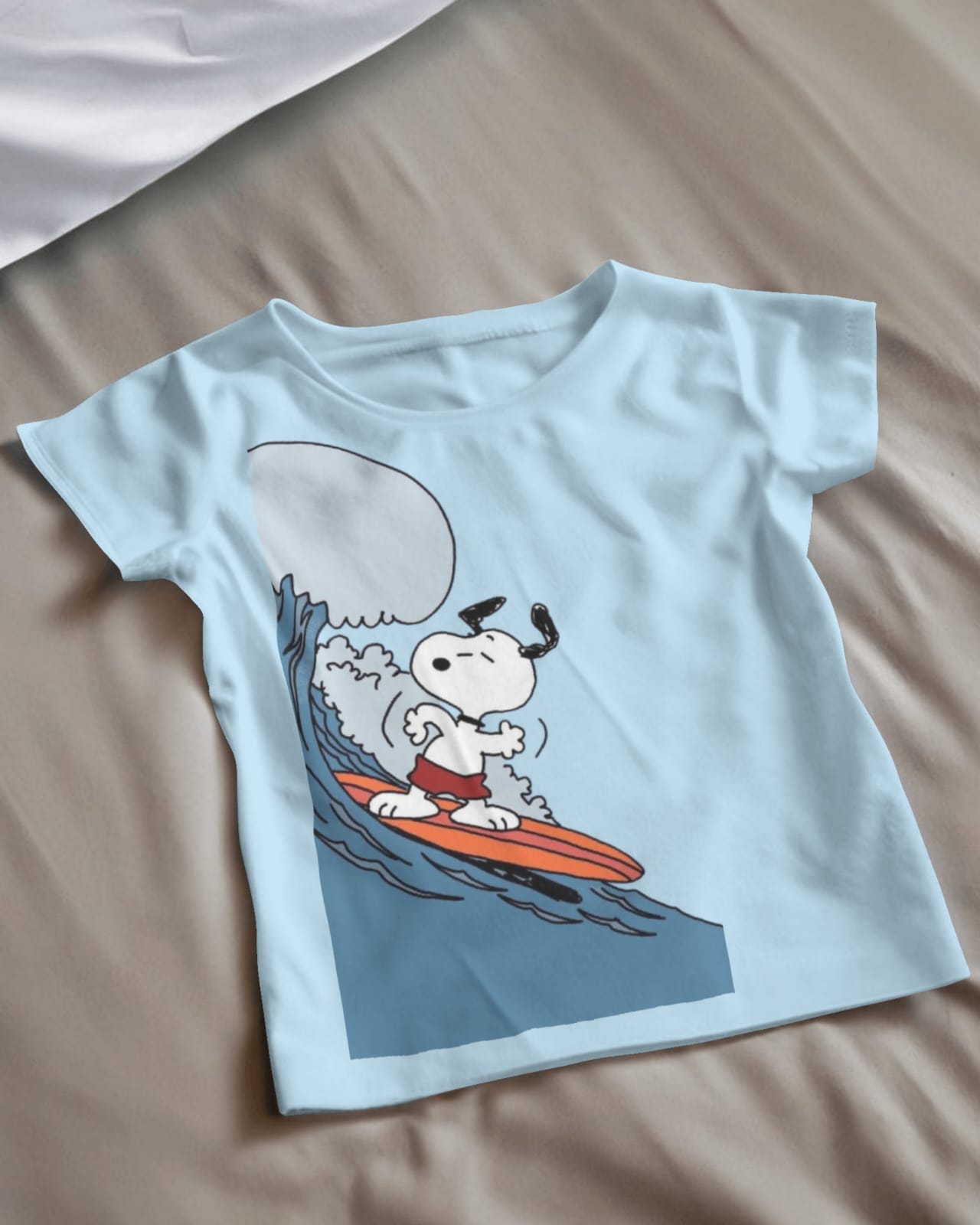 Snoopy Surfing Kids Tee