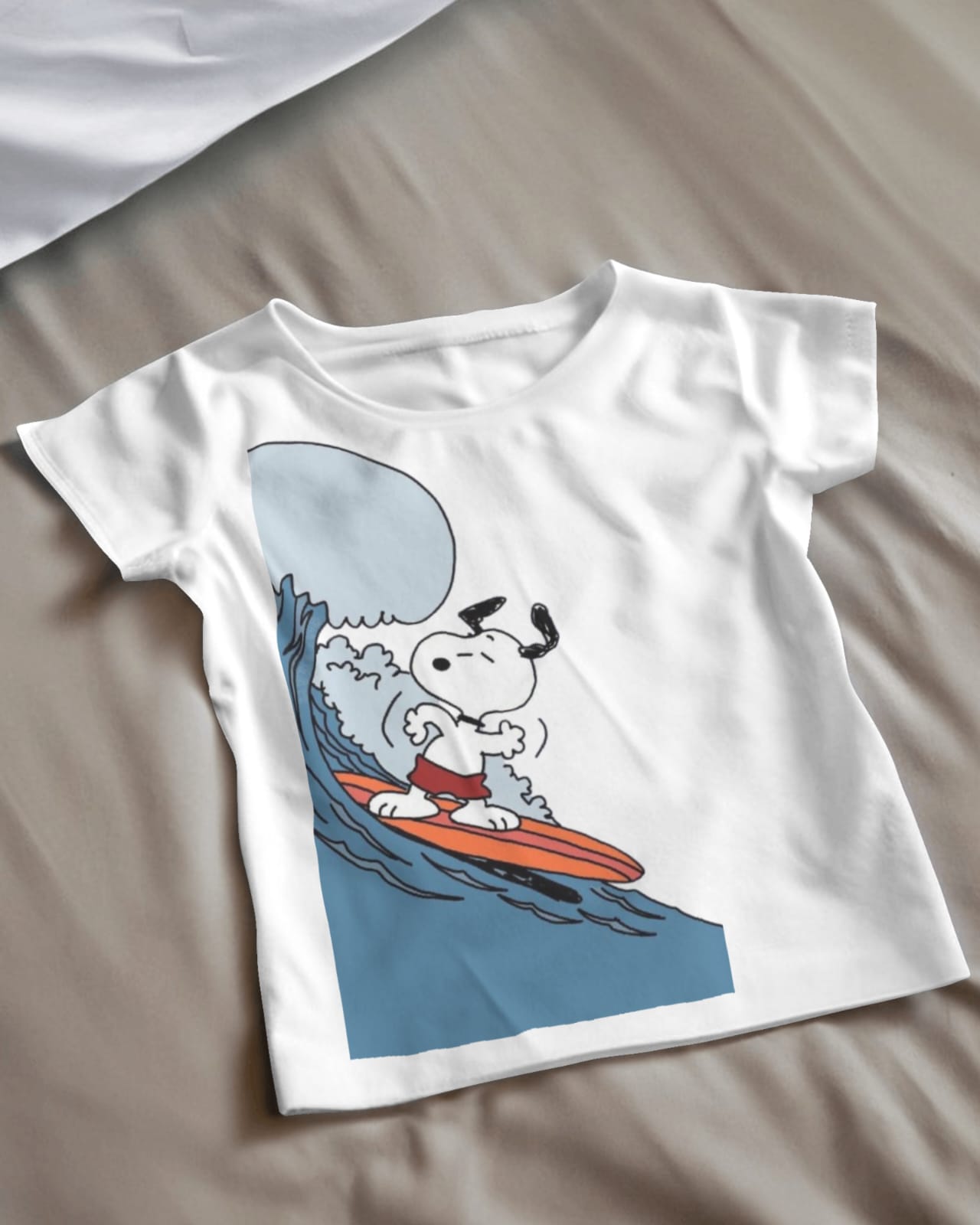 Snoopy Surfing Kids Tee