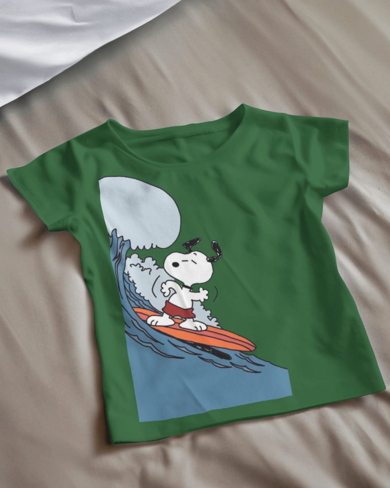 Snoopy Surfing Kids Tee