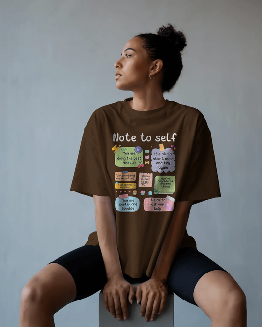 Note to Self Women's Tee