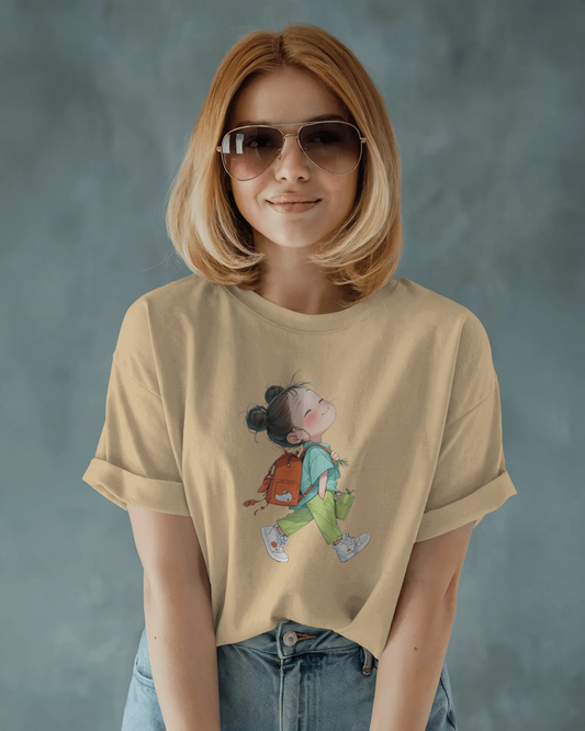 Walking Girls T-Shirts